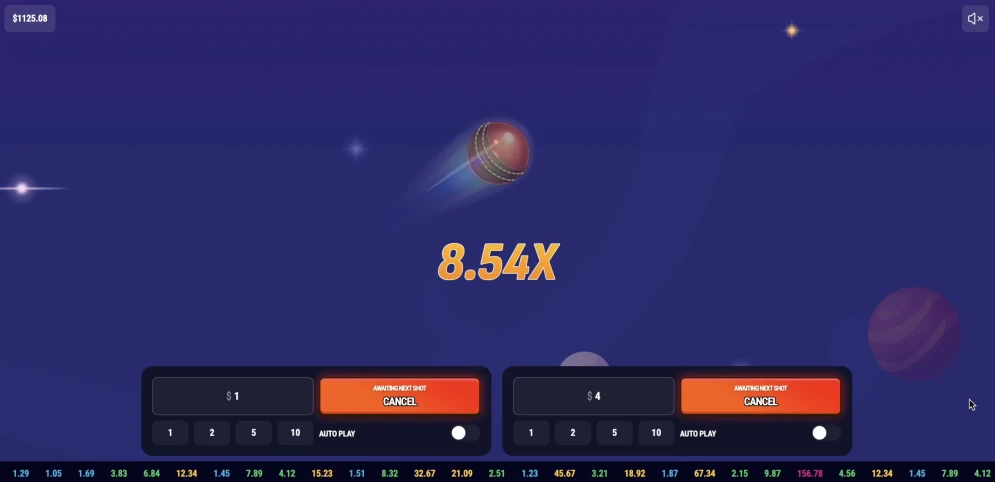 Crickshot demo